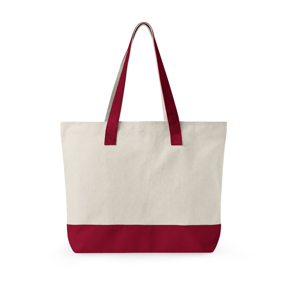 Two-Tone "MONARCH" Canvas Tote Bag