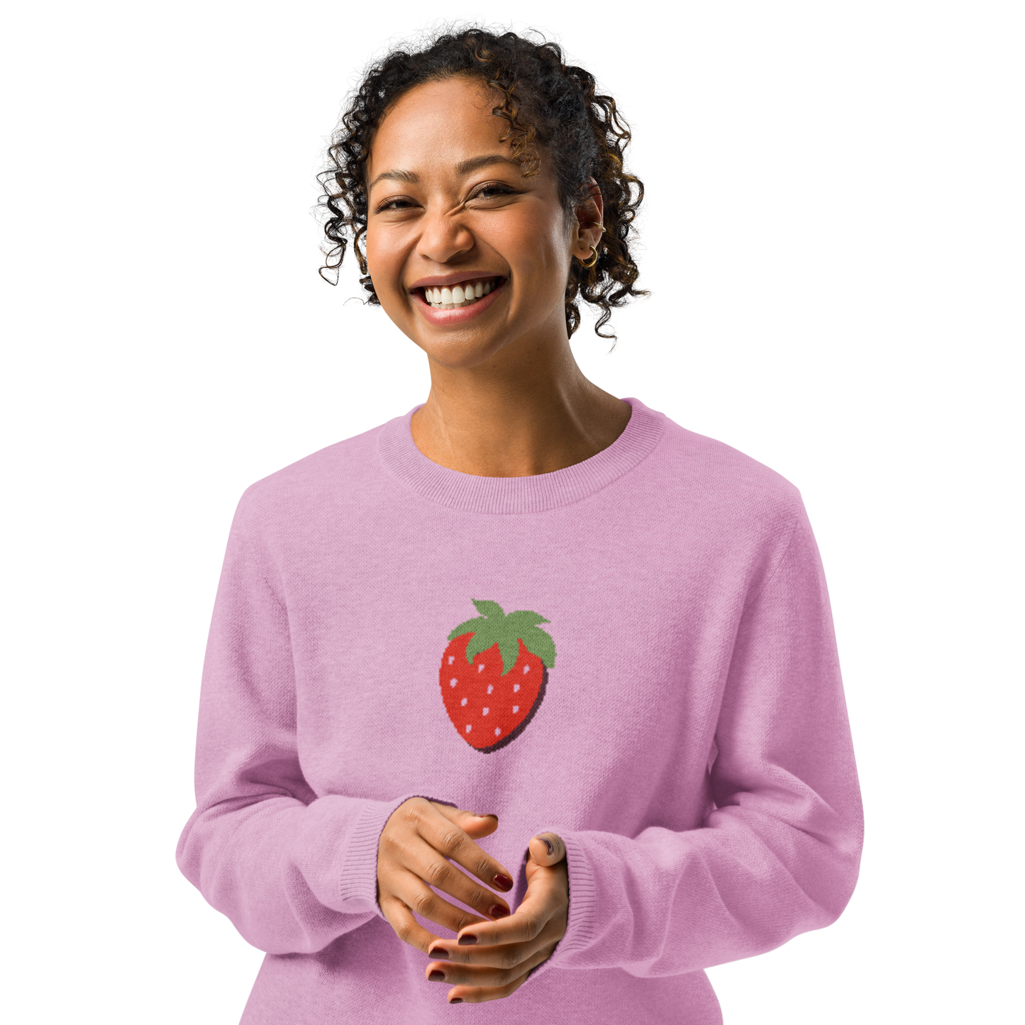 Strawberry Knit Sweater