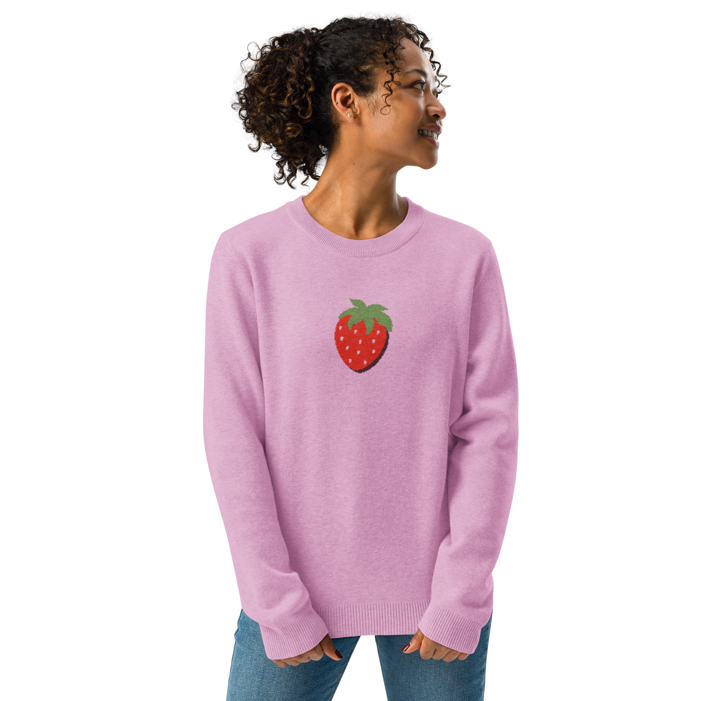 Strawberry Knit Sweater