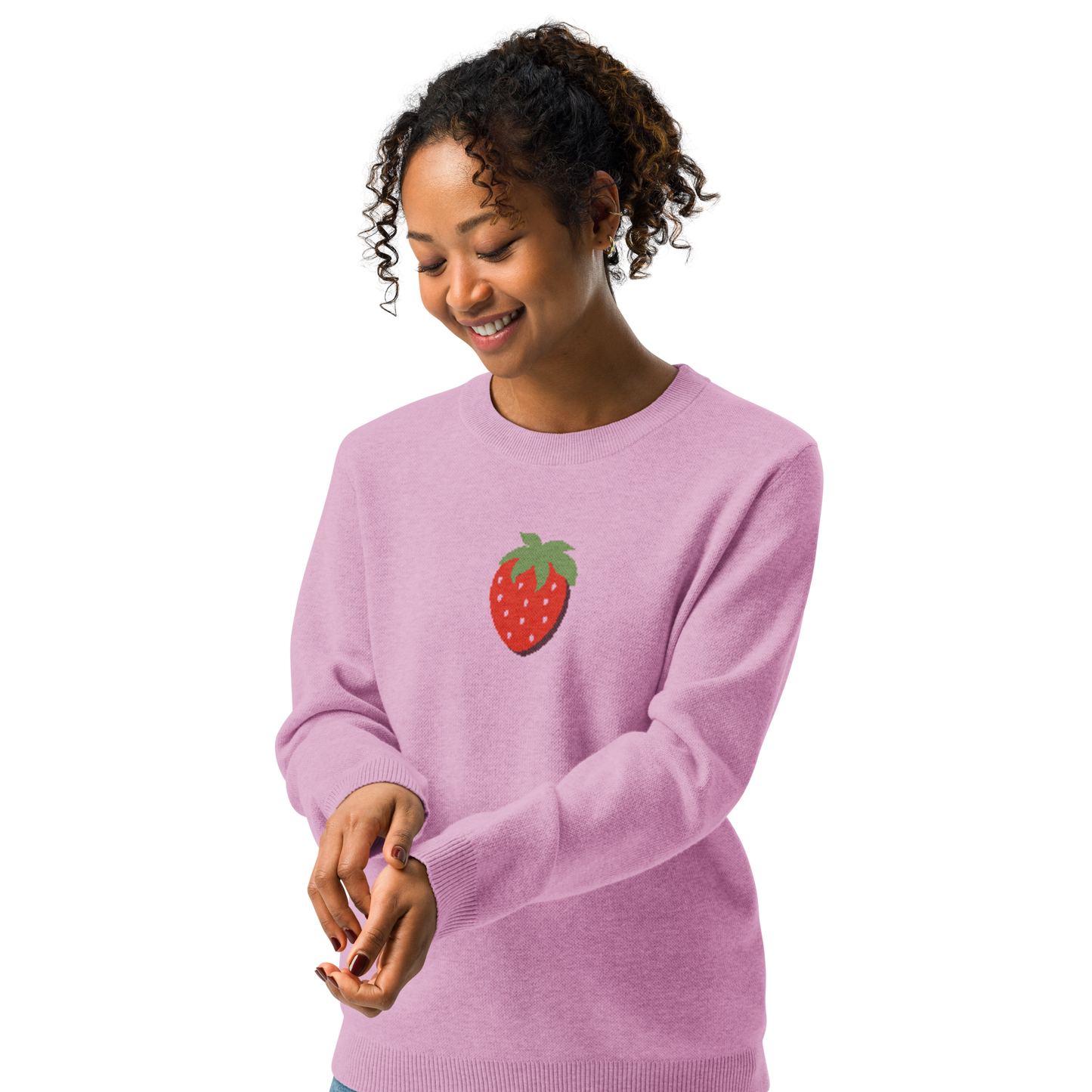 Strawberry Knit Sweater