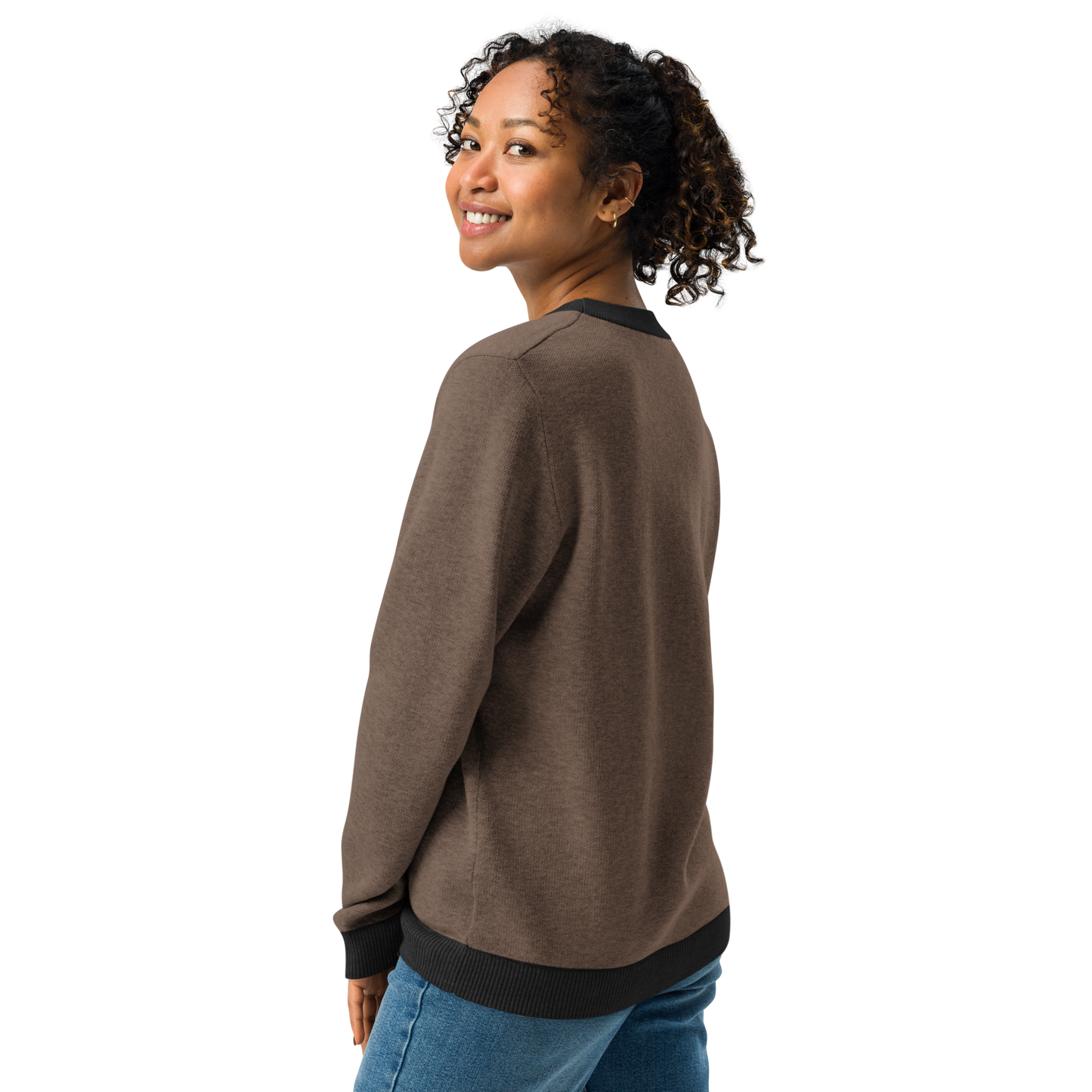 Knitted Crew Neck Sweater