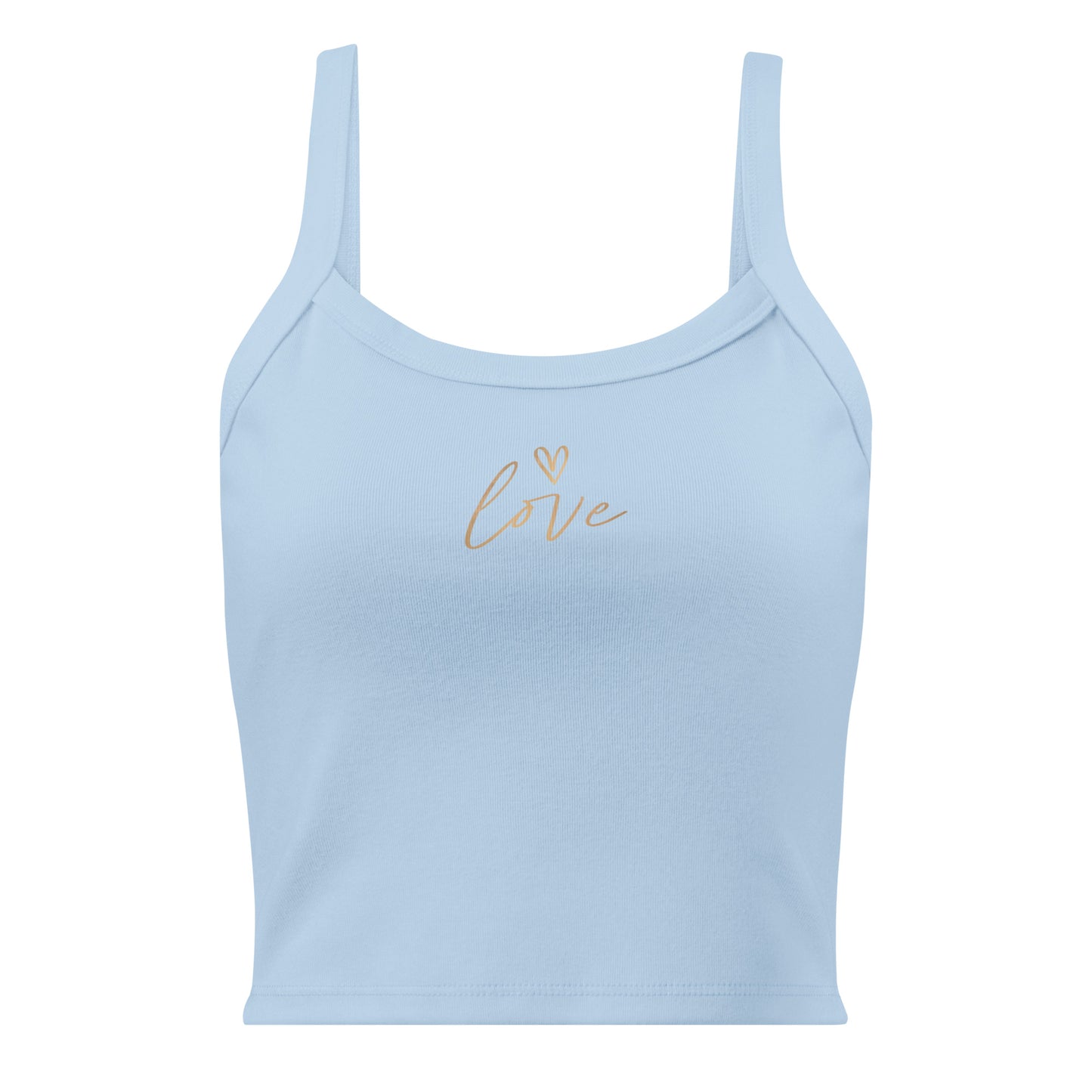 Love Micro-Rib Tank Top