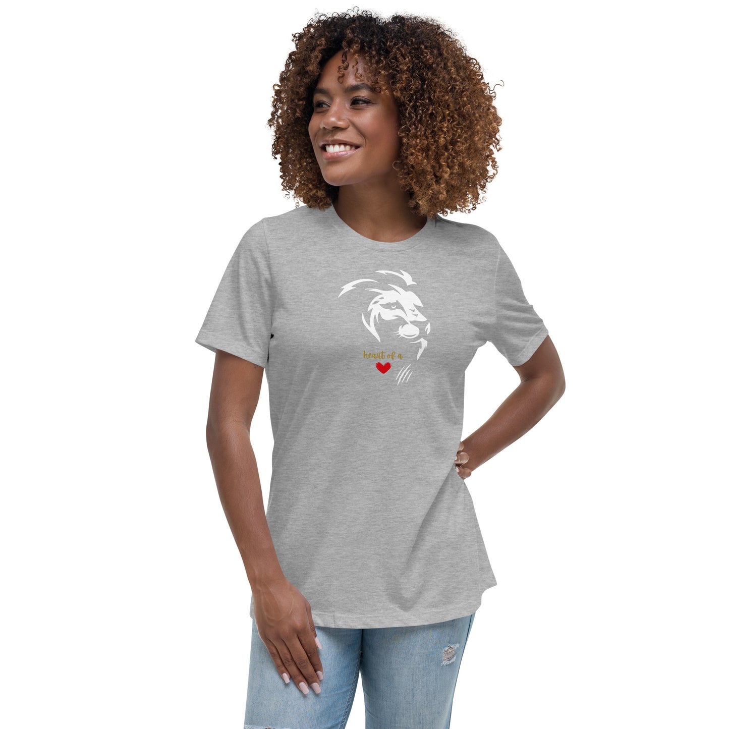 Heart of a Lion Relaxed T-Shirt