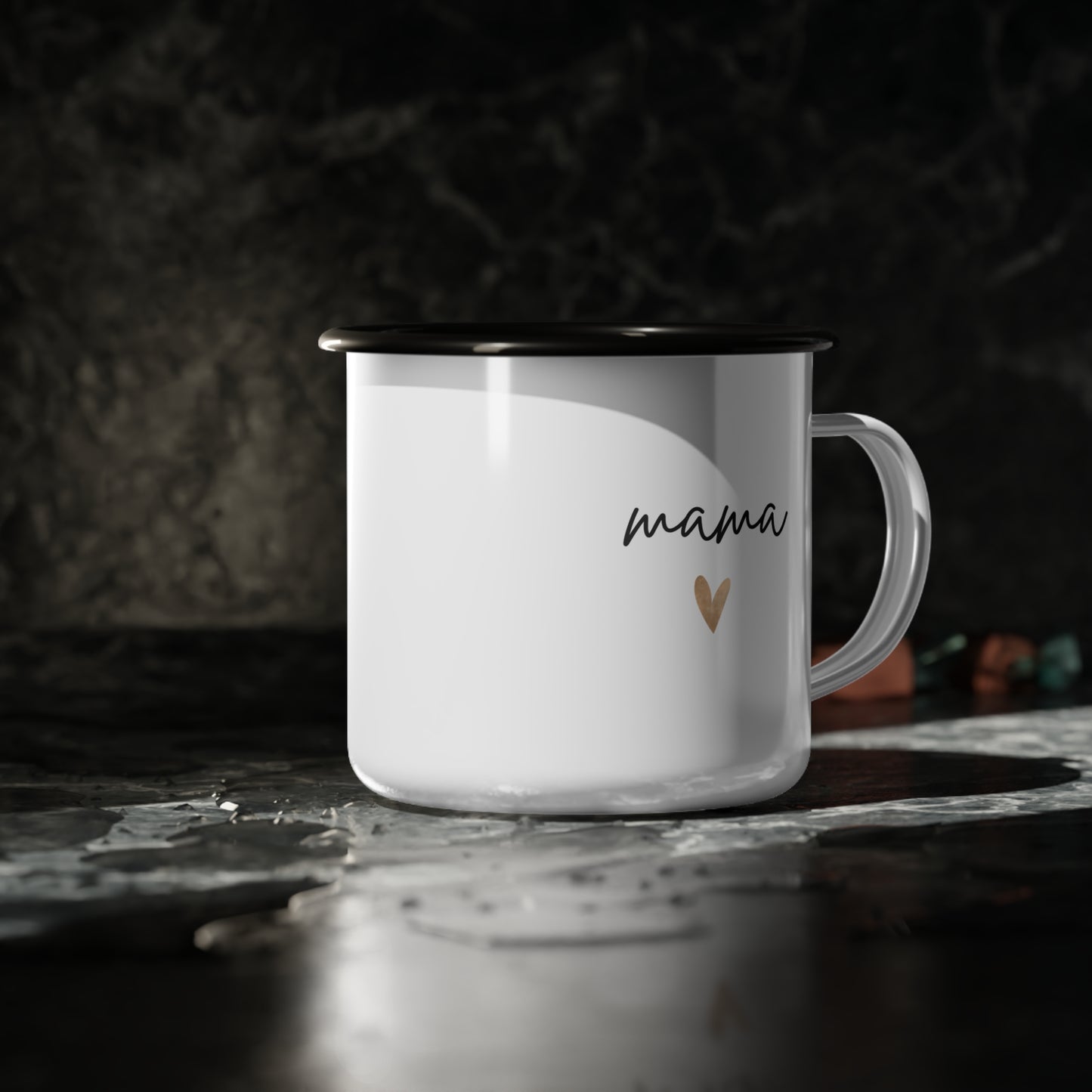 Mama Enamel Coffee Mug