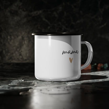Mama Enamel Coffee Mug