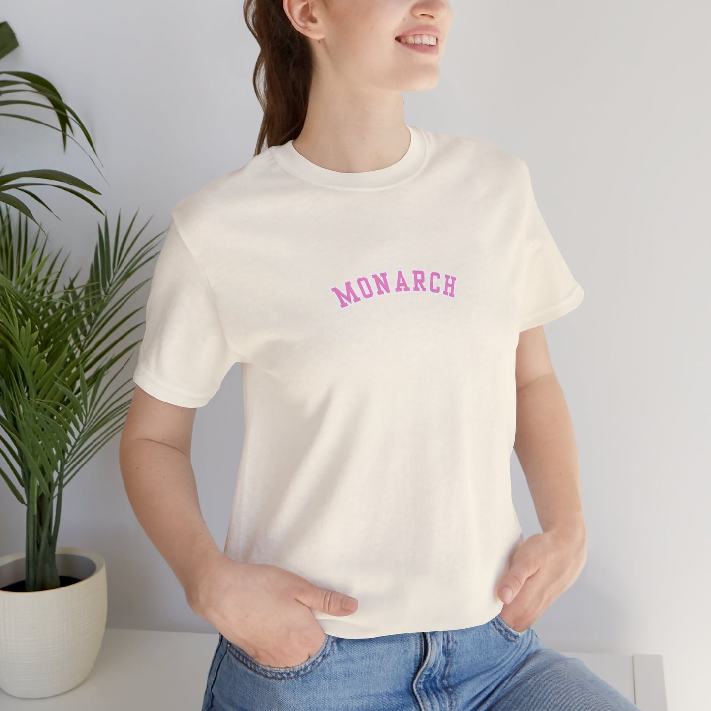Monarch Pink Arch Tee