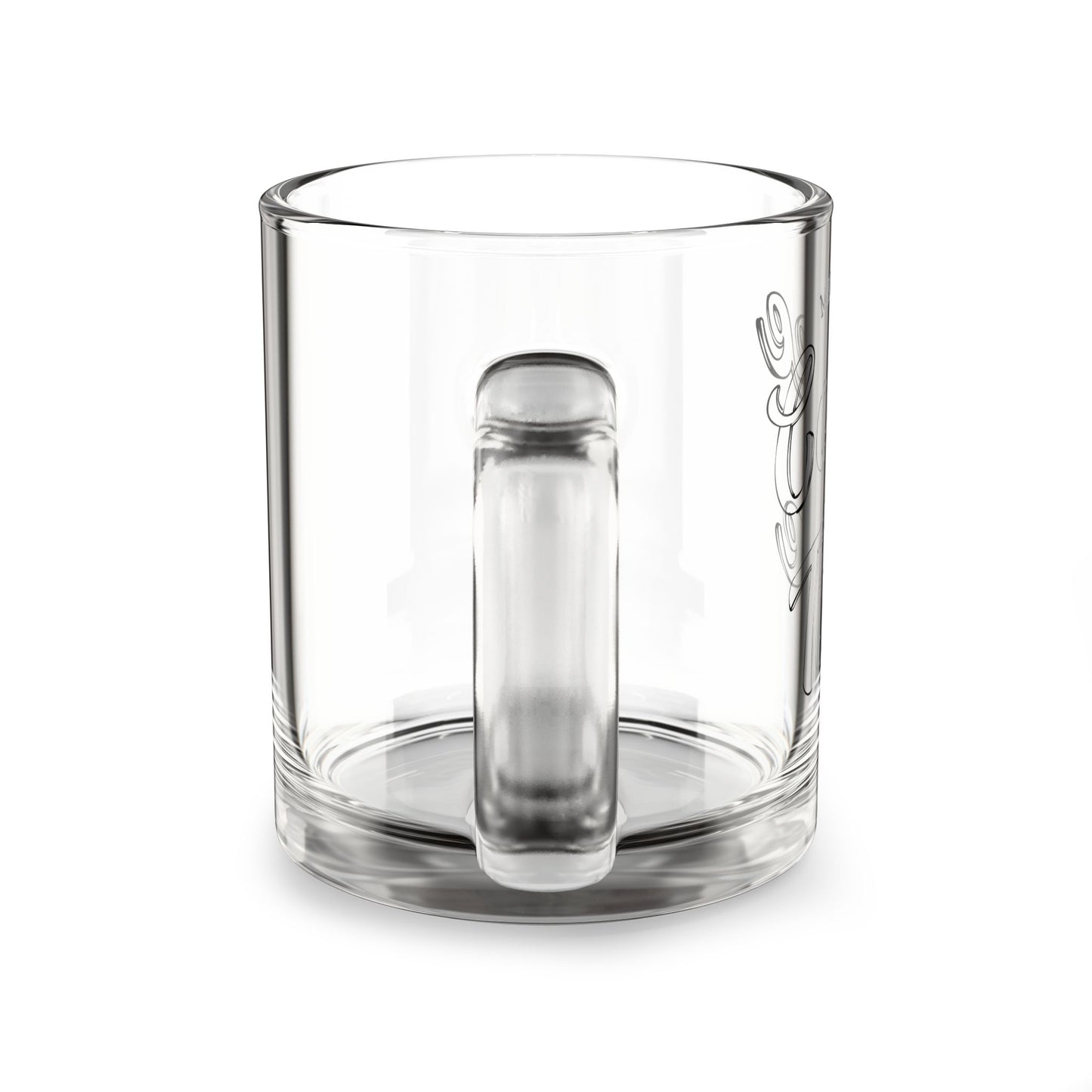 Monarch “Coffee Time” Glass Mug
