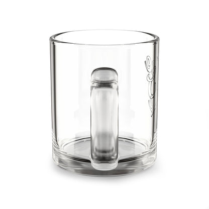 Monarch “Coffee Time” Glass Mug