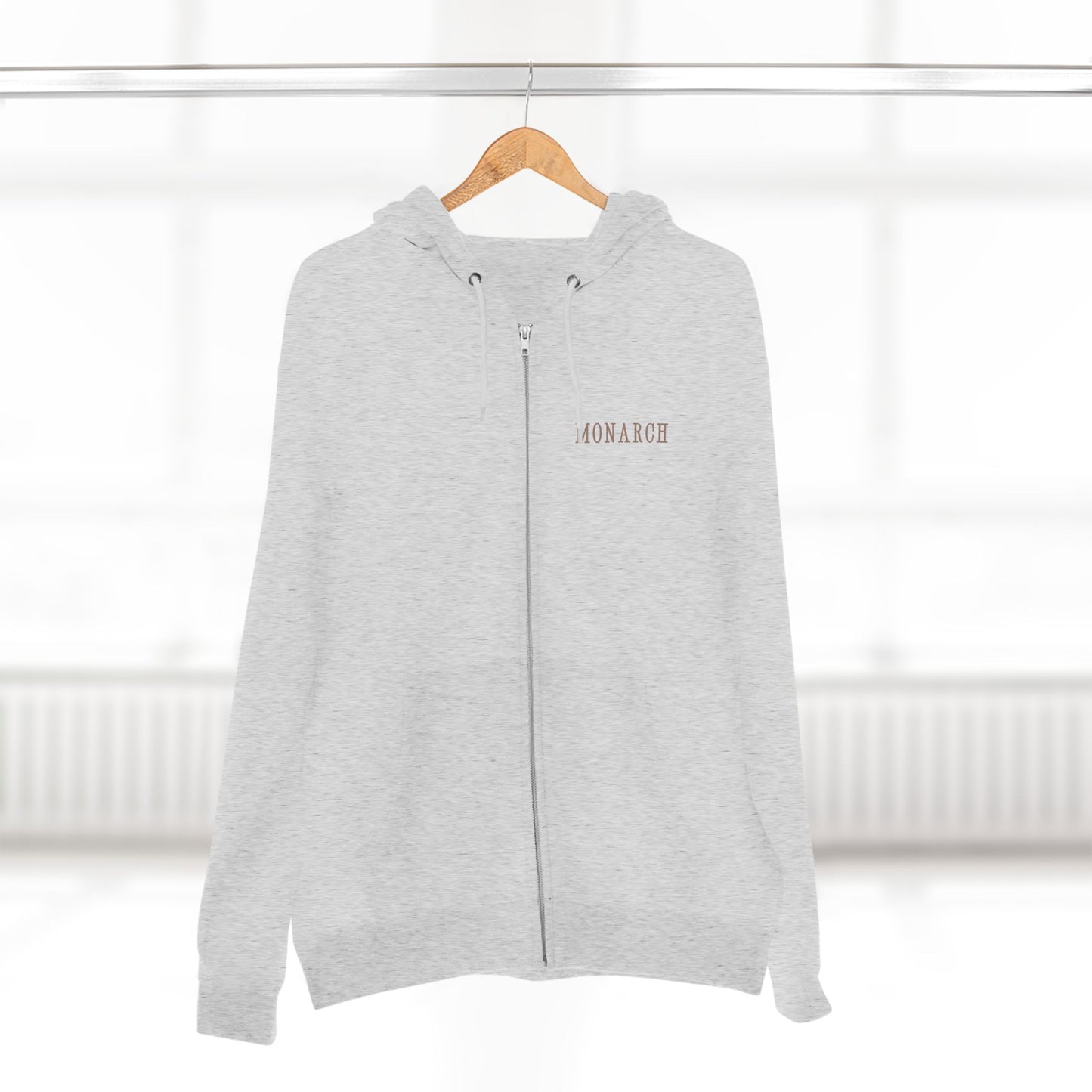 Logo Zip Hoodie