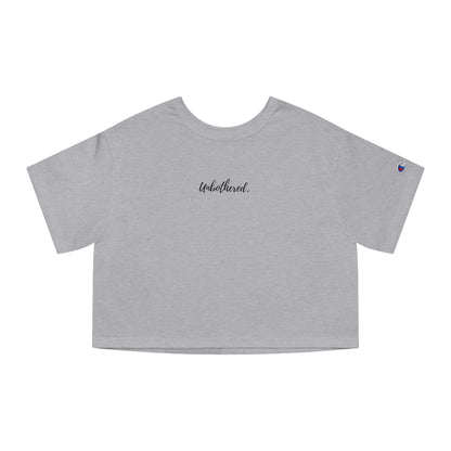 Unbothered Cropped Tee