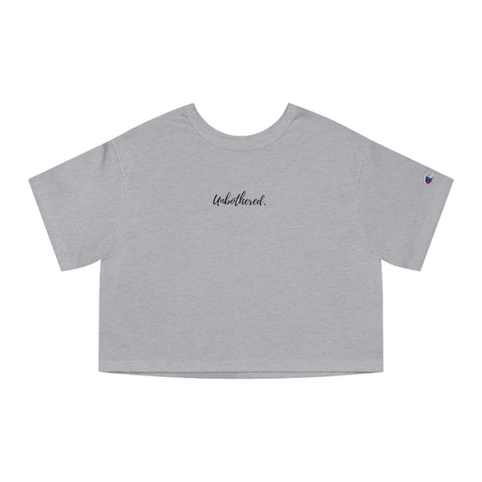 Unbothered Cropped Tee