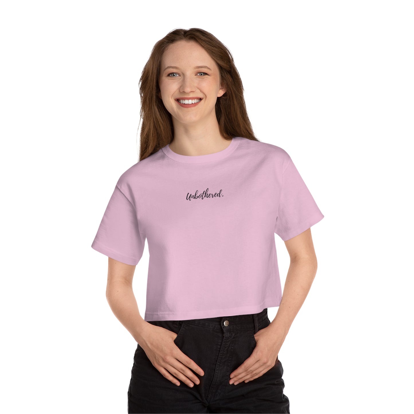 Unbothered Cropped Tee