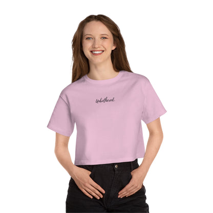 Unbothered Cropped Tee