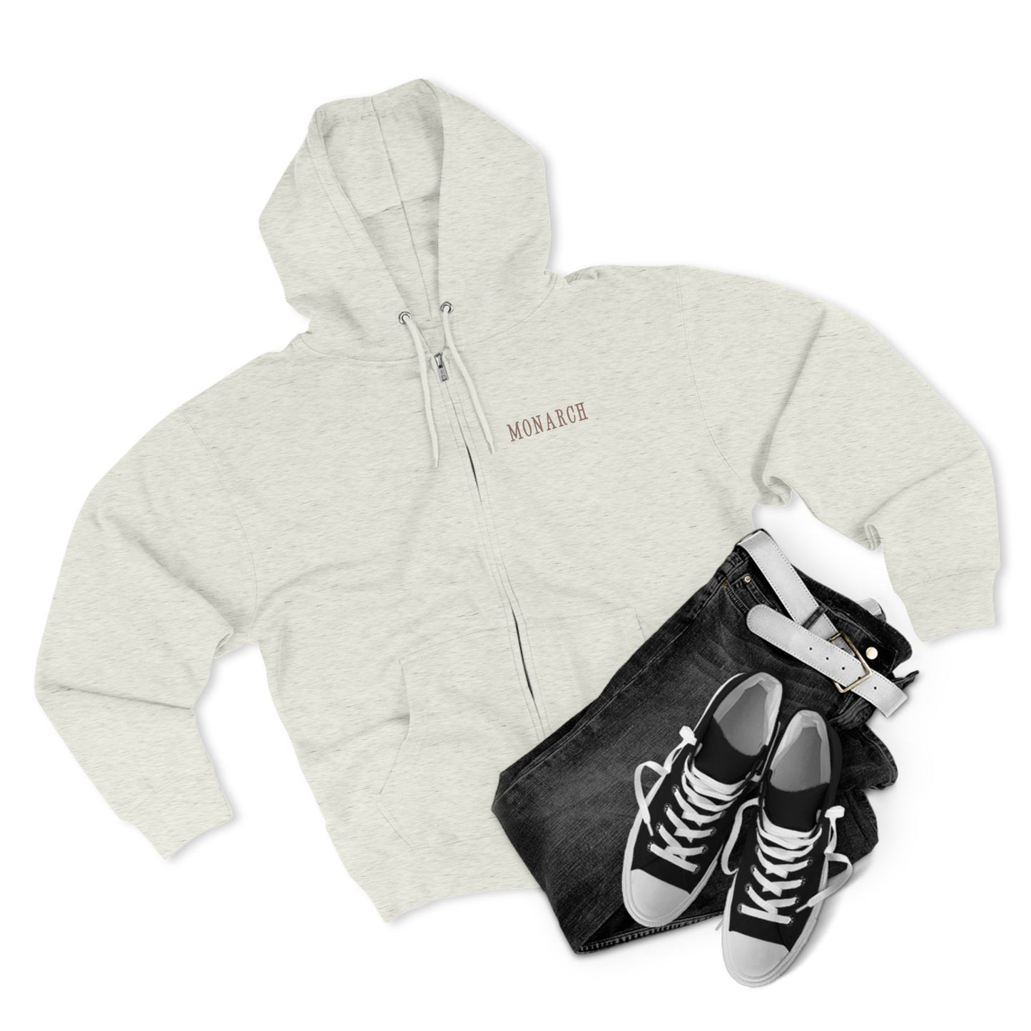 Logo Zip Hoodie