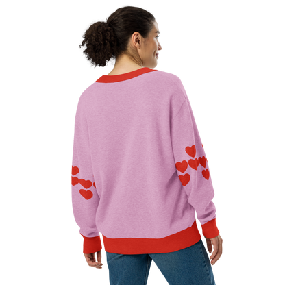 Heart Sleeve Cardigan