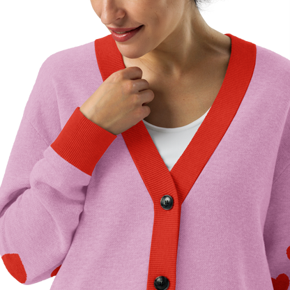 Heart Sleeve Cardigan