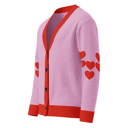 Heart Sleeve Cardigan