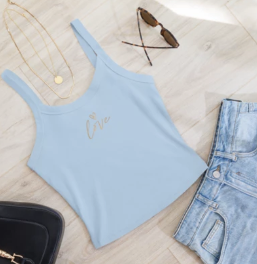 Love Micro-Rib Tank Top