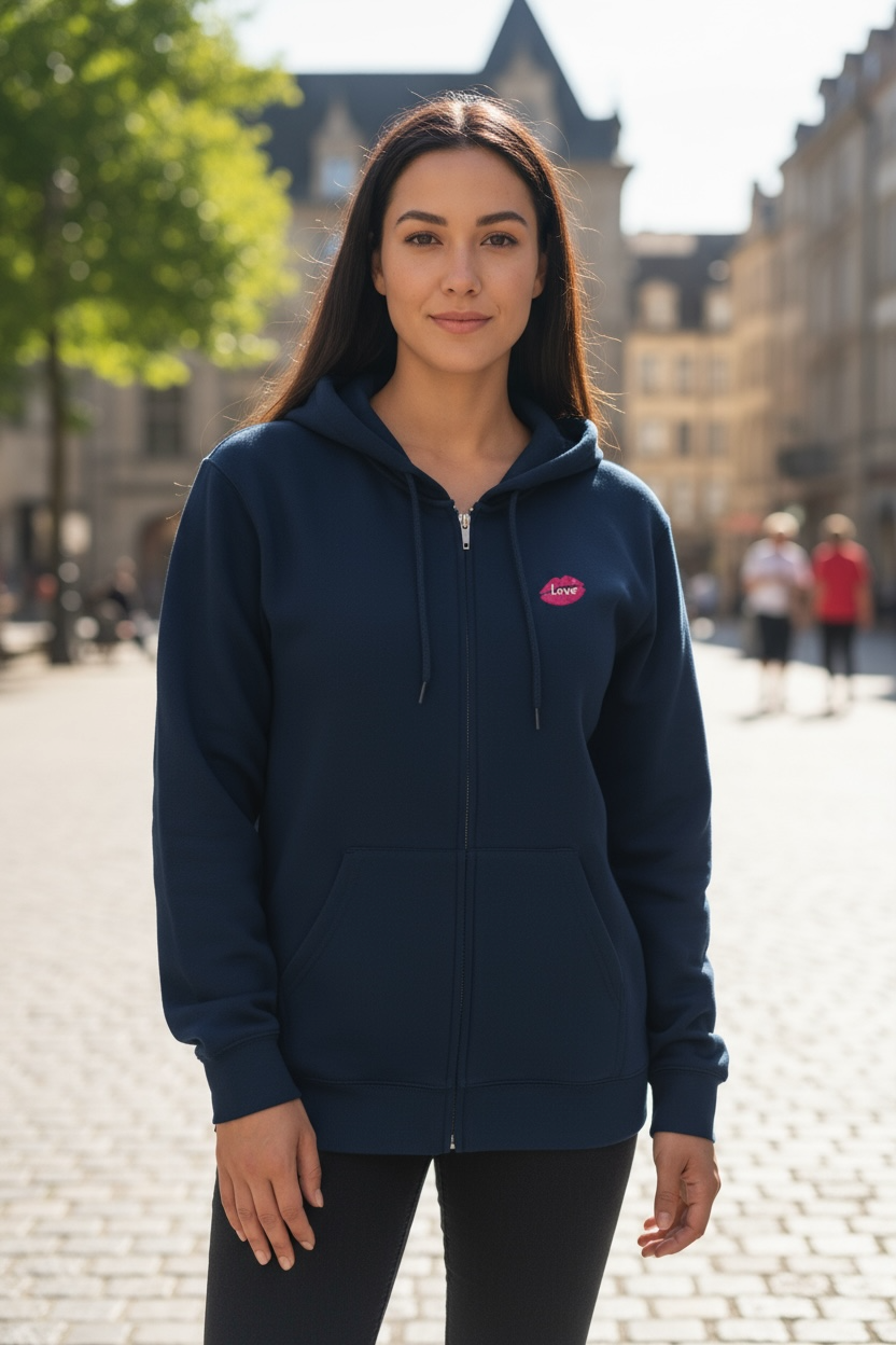 Love Zip Hoodie