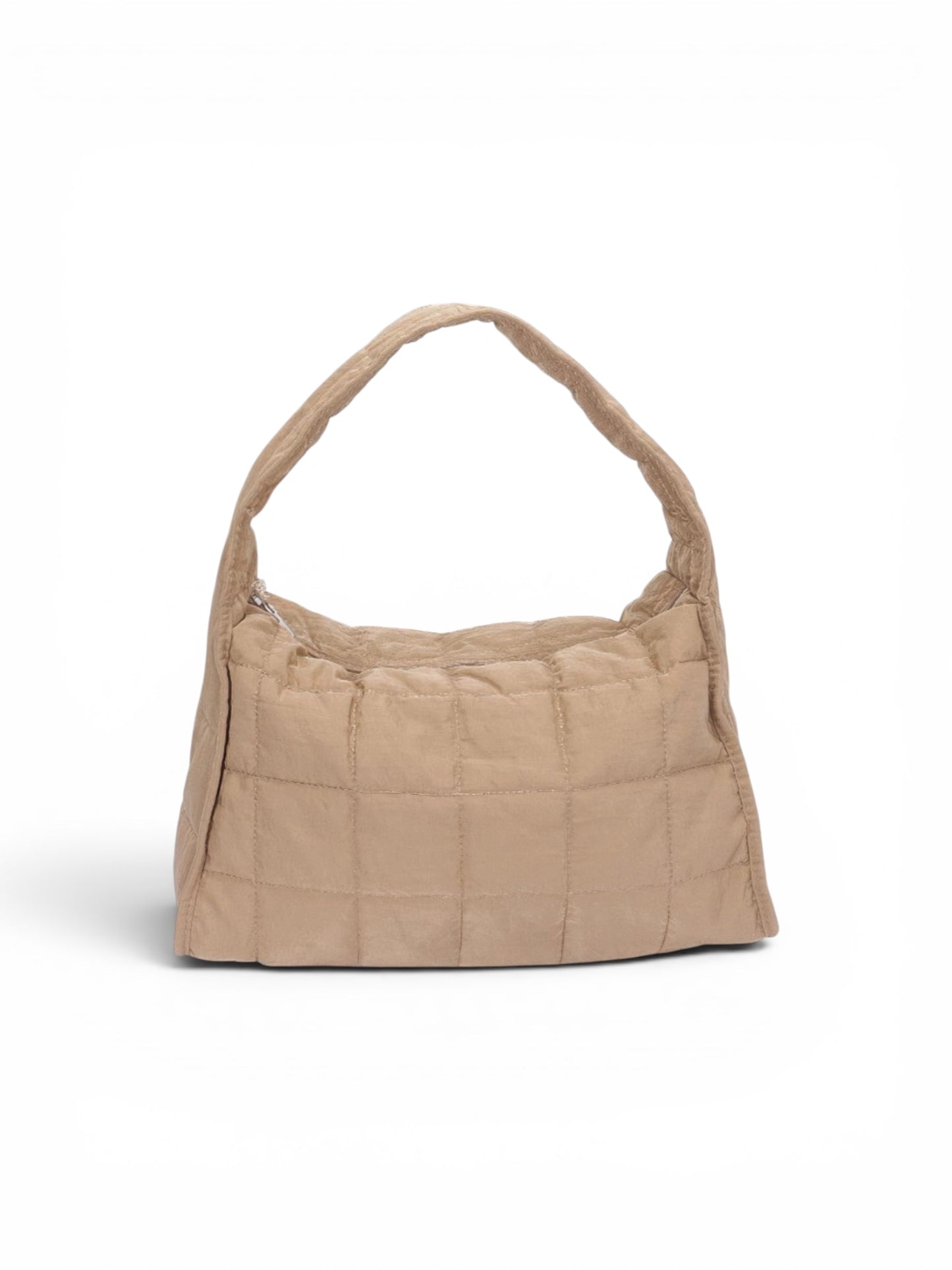 Quilted Nylon Shoulder Bag