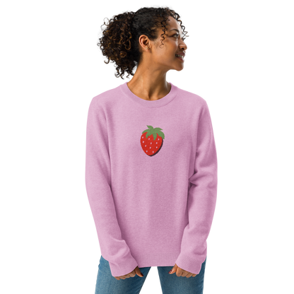 Strawberry Knit Sweater