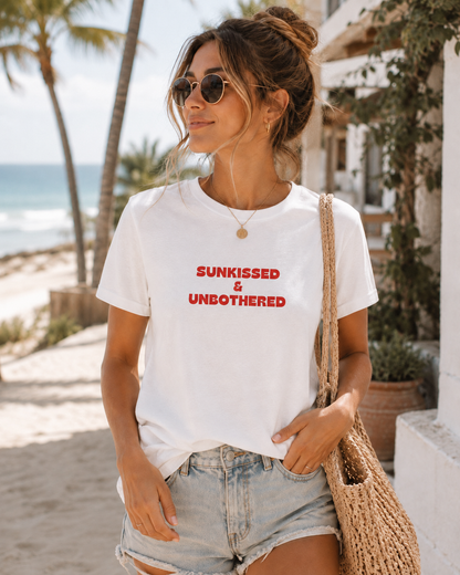 Sunkissed & Unbothered Tee