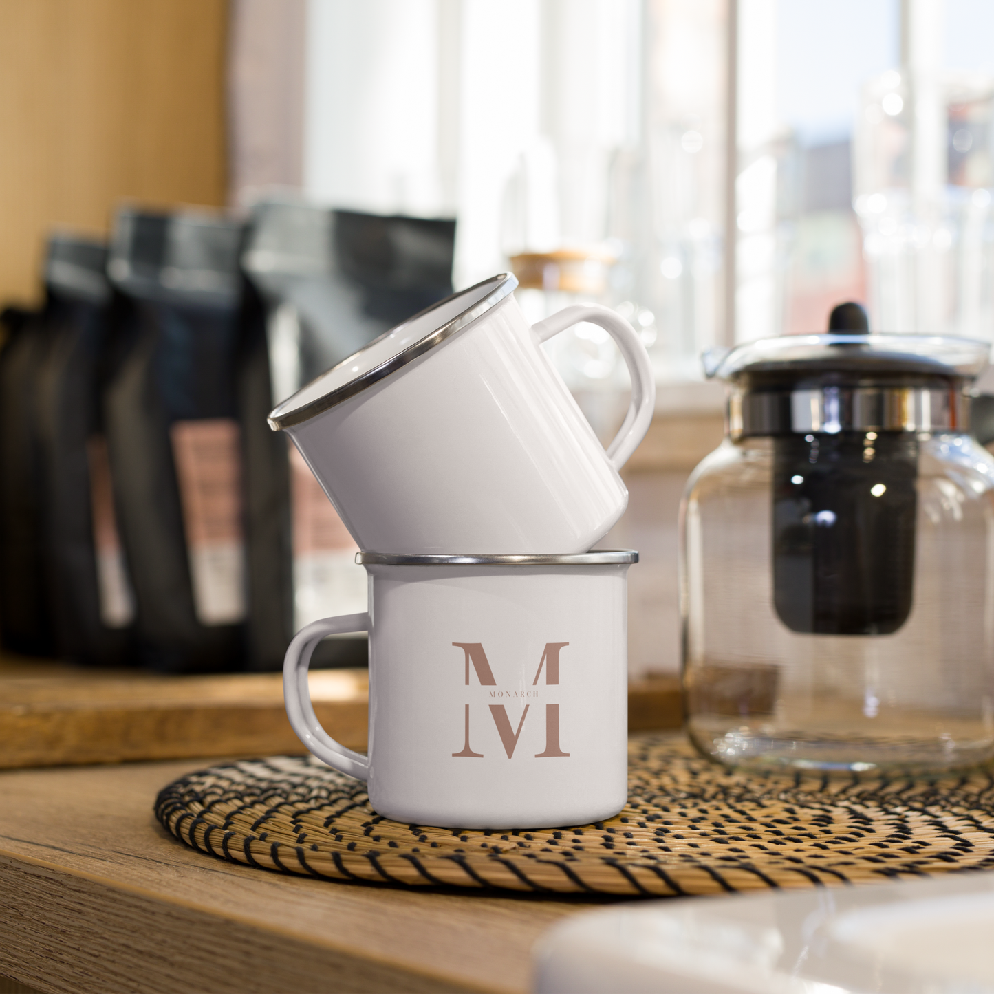 Monarch Enamel Mug