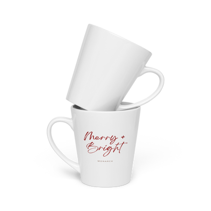 Merry & Bright Latte Mug