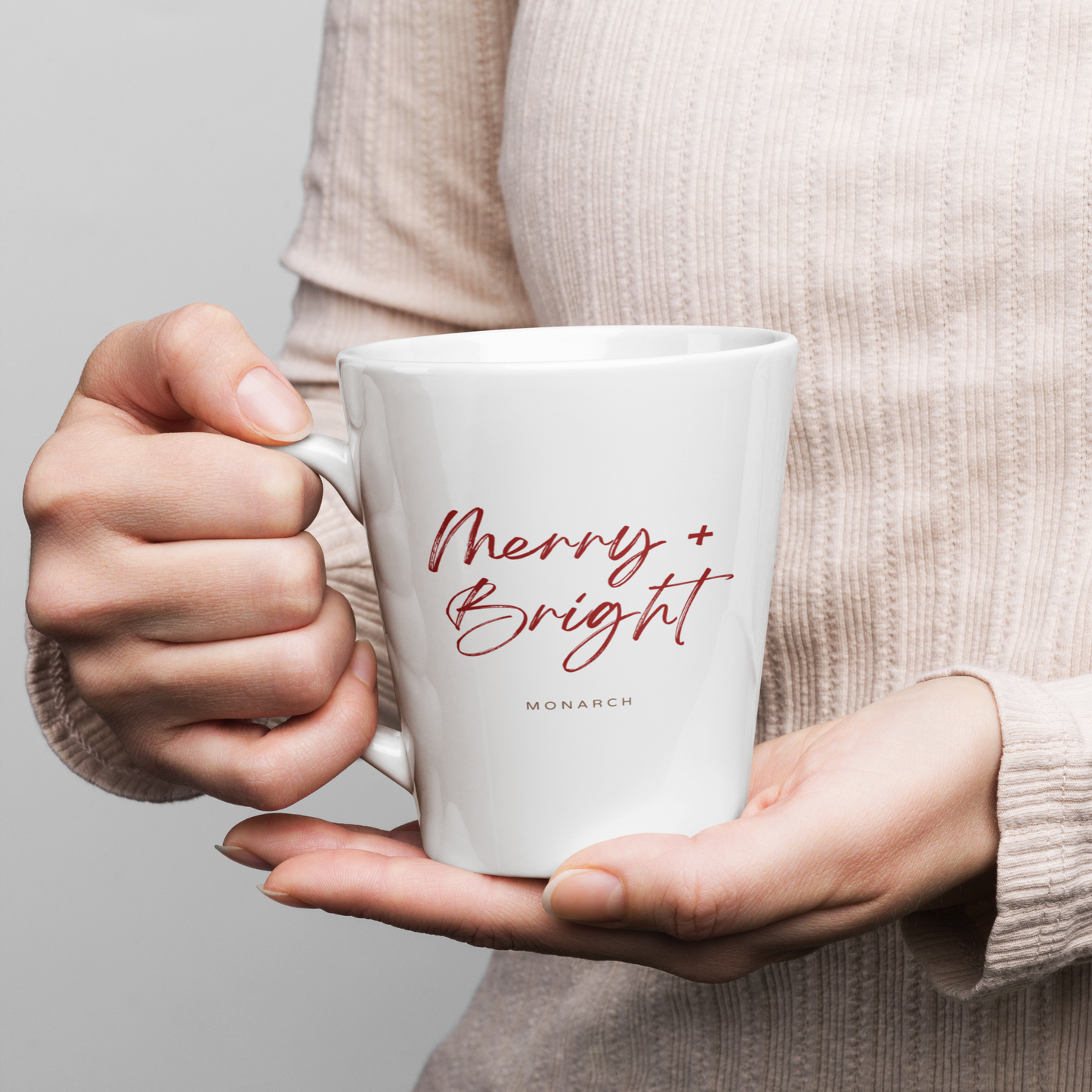 Merry & Bright Latte Mug