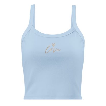 Love Micro-Rib Tank Top