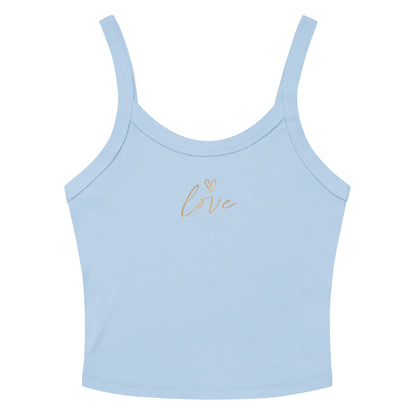 Love Micro-Rib Tank Top