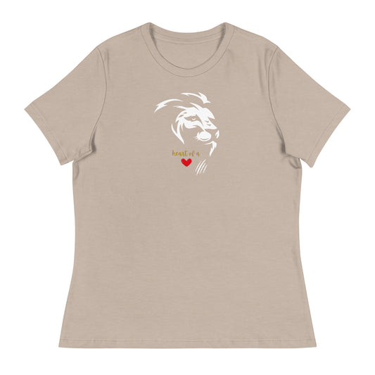 Heart of a Lion Relaxed T-Shirt